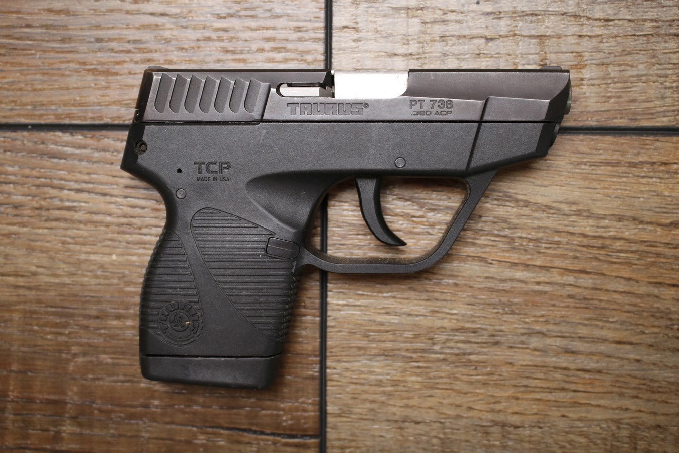 TAURUS PT-738 TCP 380 ACP Police Trade-in Pistol
